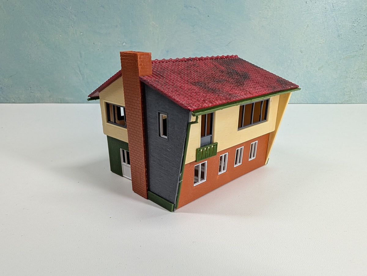 USED Faller HO Scale Luxury Design Villa House