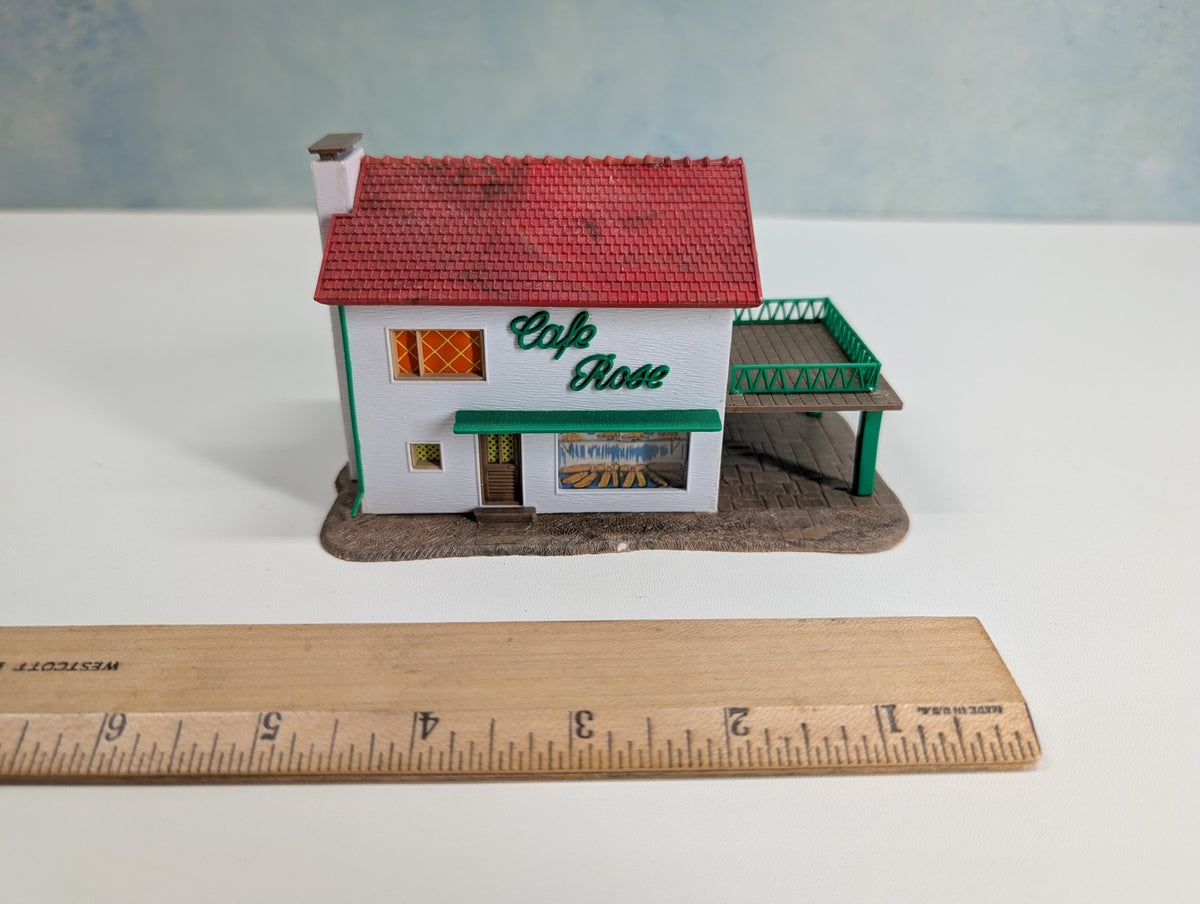 USED HO Scale Cafe Rose, Restaurant