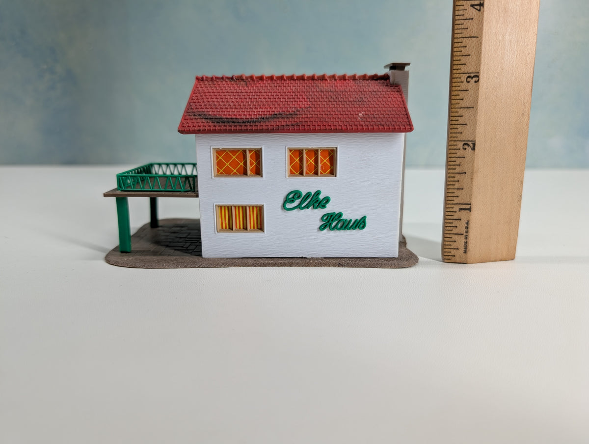 USED HO Scale Cafe Rose, Restaurant