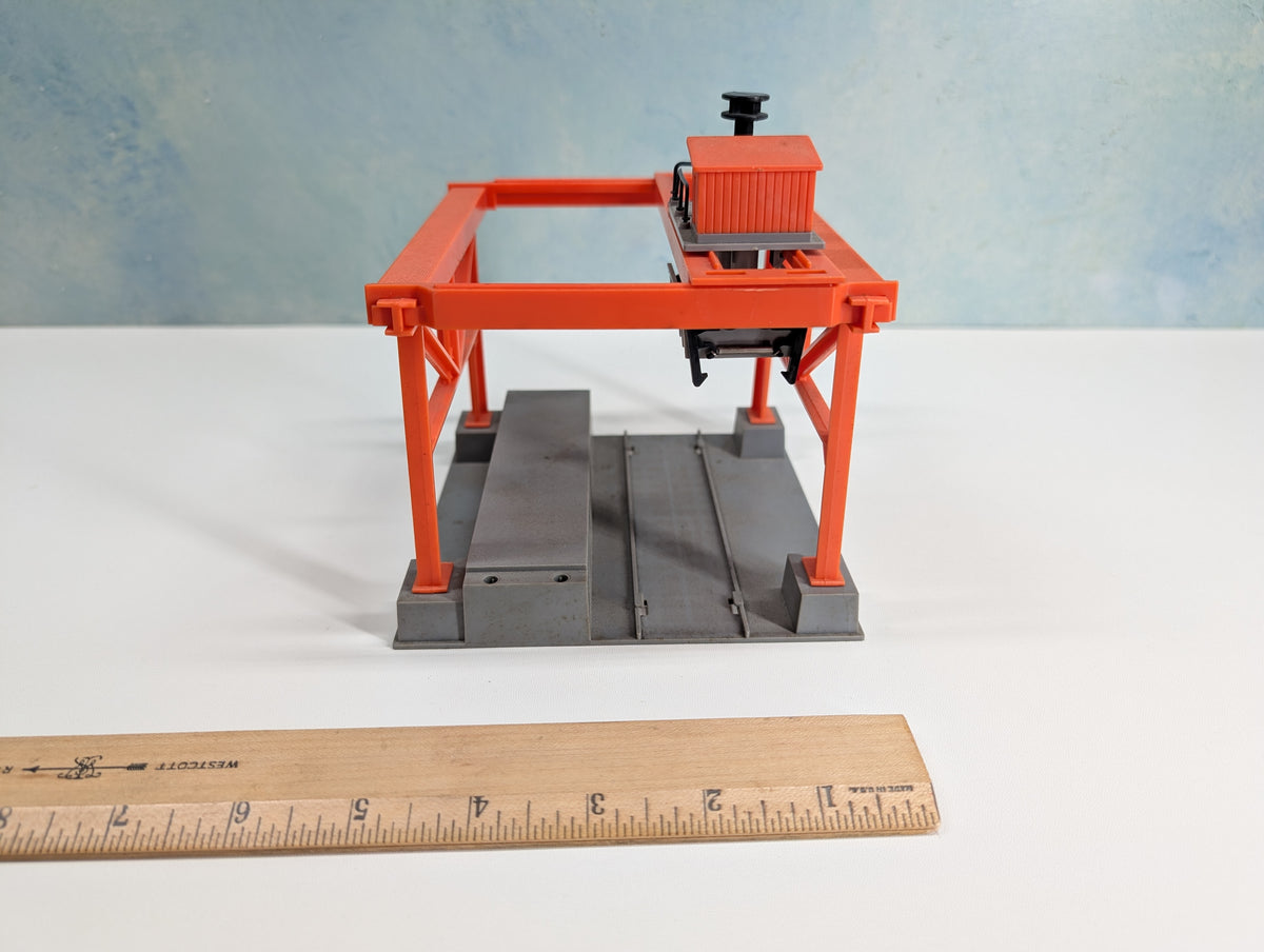 USED Tyco HO Scale Operating Piggyback Loader & Unloader