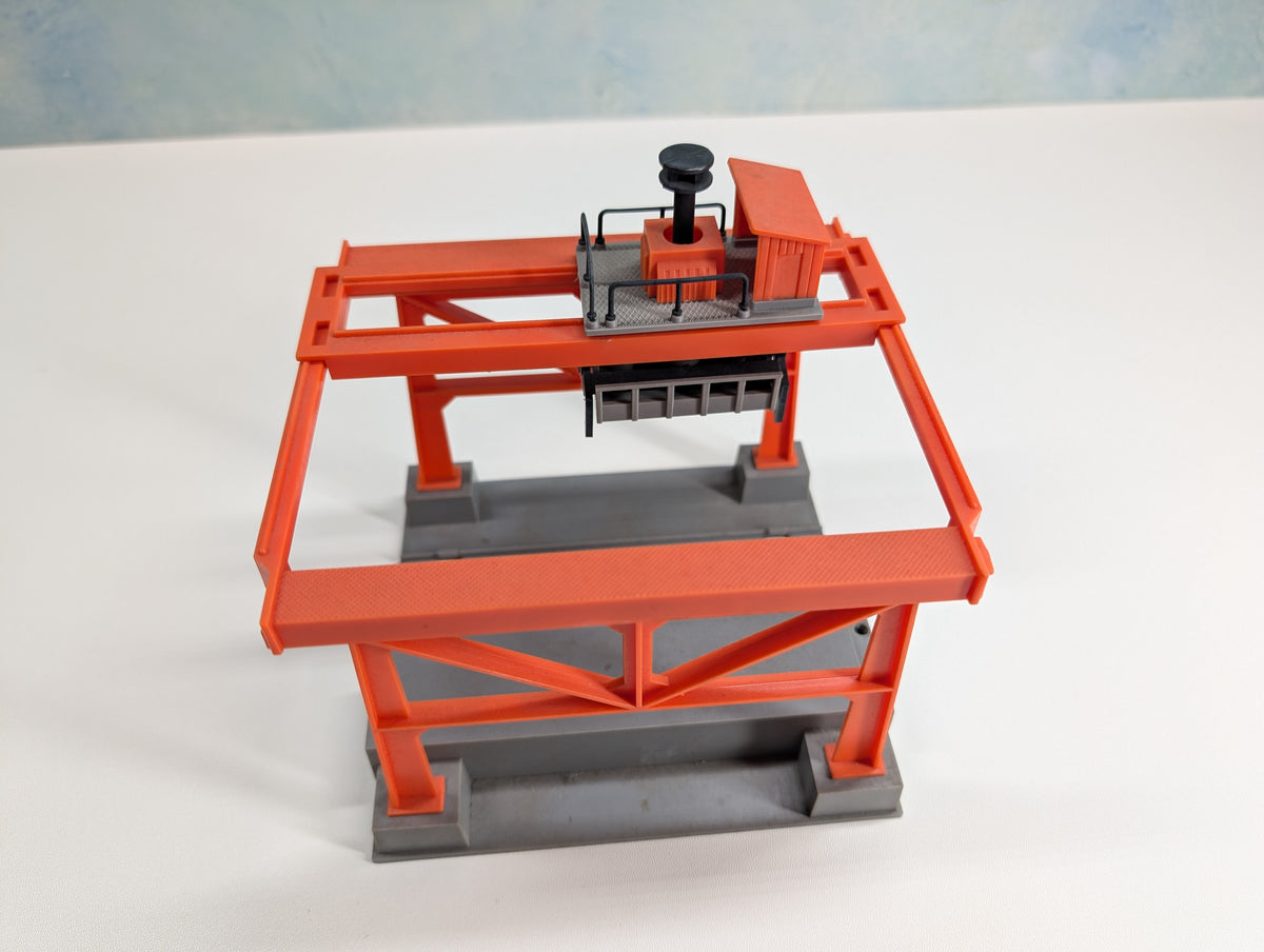 USED Tyco HO Scale Operating Piggyback Loader & Unloader