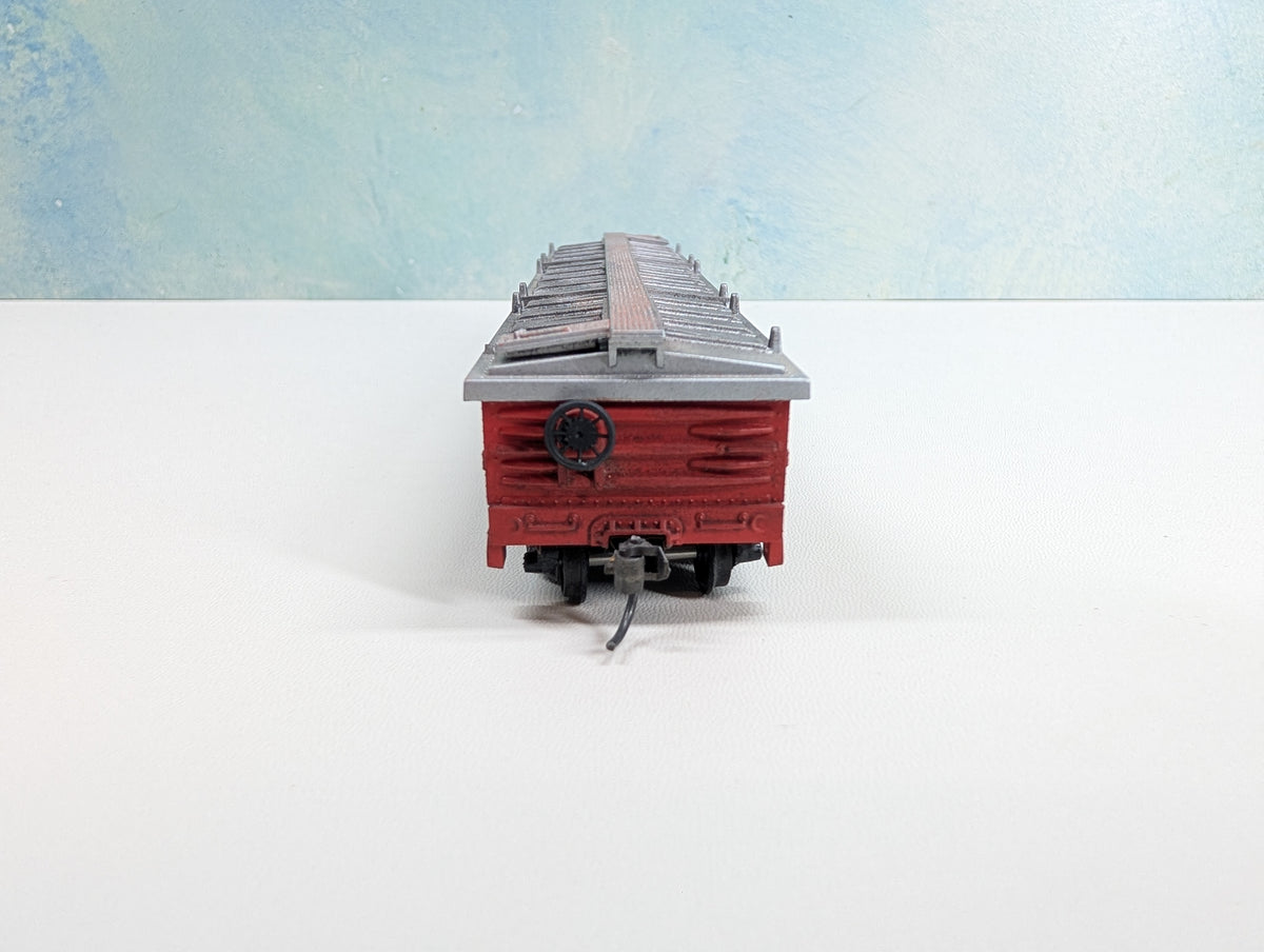 USED Athearn HO Scale 50' Covered Gondola Burlington CB&Q #83116 Weathered