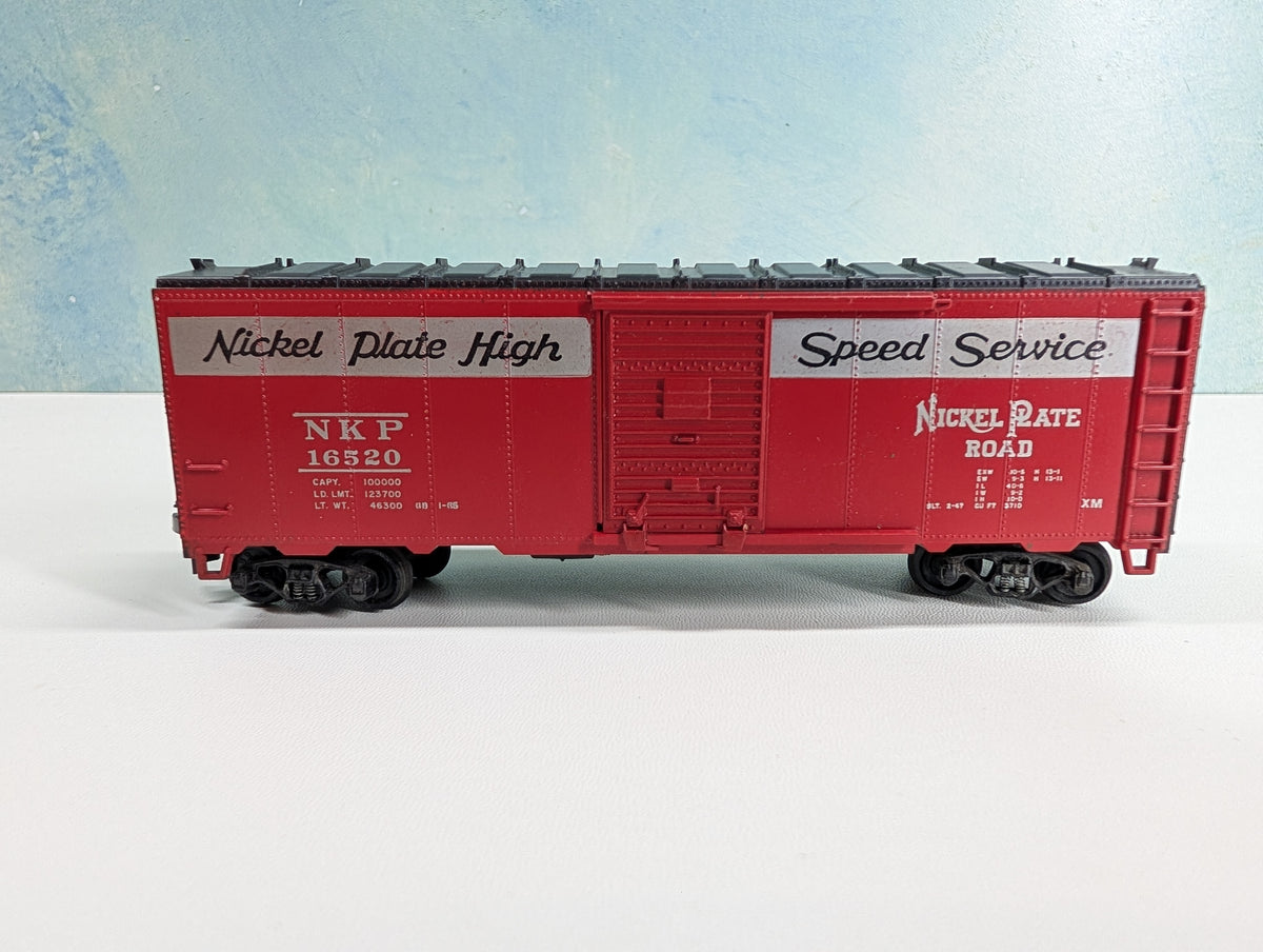 USED Athearn HO Scale 40' Box Car Nickel Plate Road NKP #16520