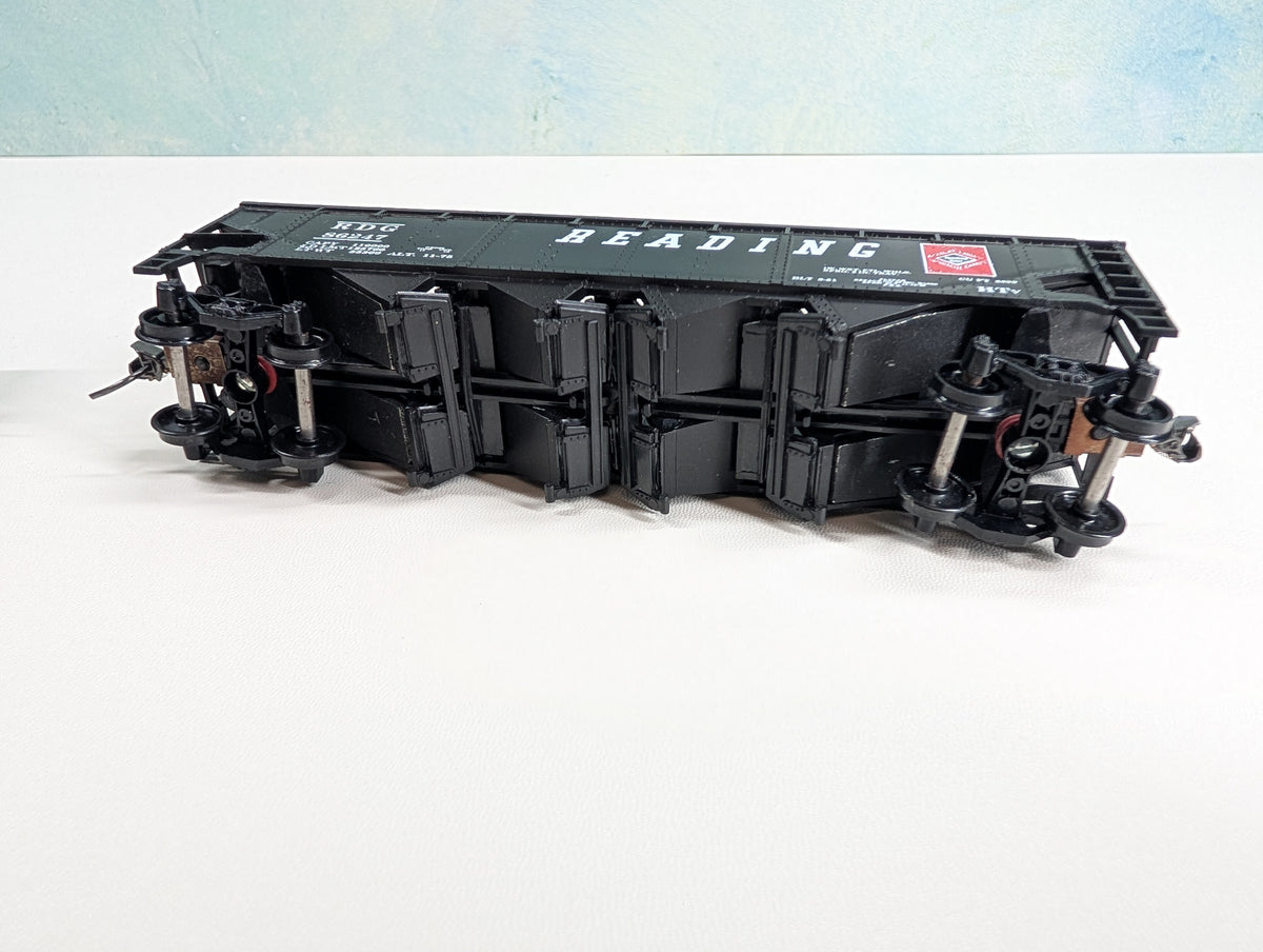 USED Athearn HO Scale Quad Hoppers Reading RDG #86273, 86247 Bev-Bel (2 pcs)