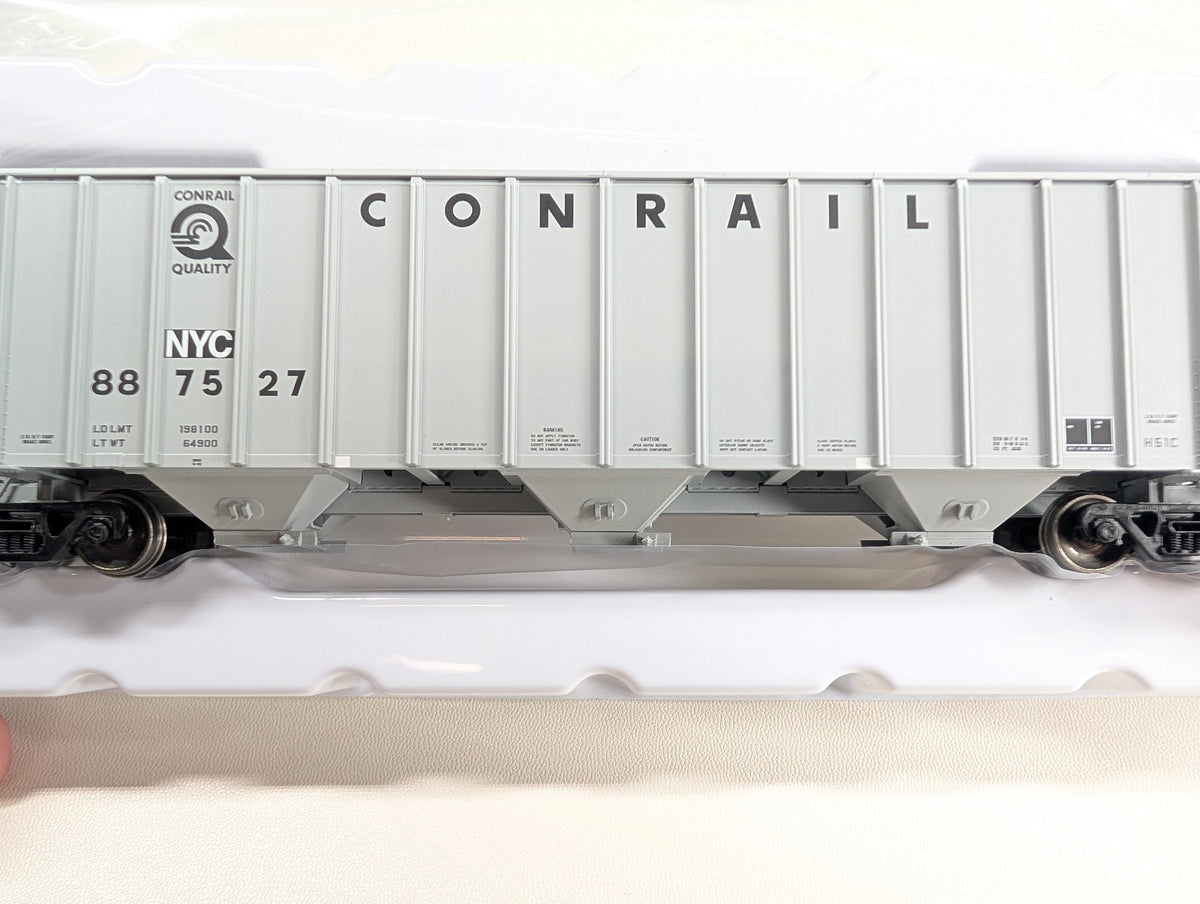 Tangent #28062-02 HO Scale 4600 Covered Hopper CSX NYC #887527 EX-Conrail, Metal Wheels