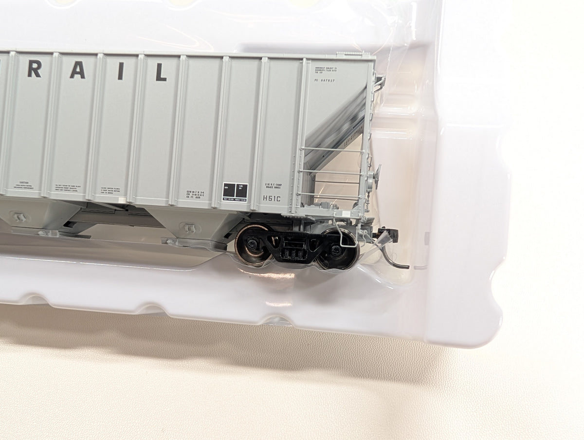 Tangent #28062-02 HO Scale 4600 Covered Hopper CSX NYC #887527 EX-Conrail, Metal Wheels
