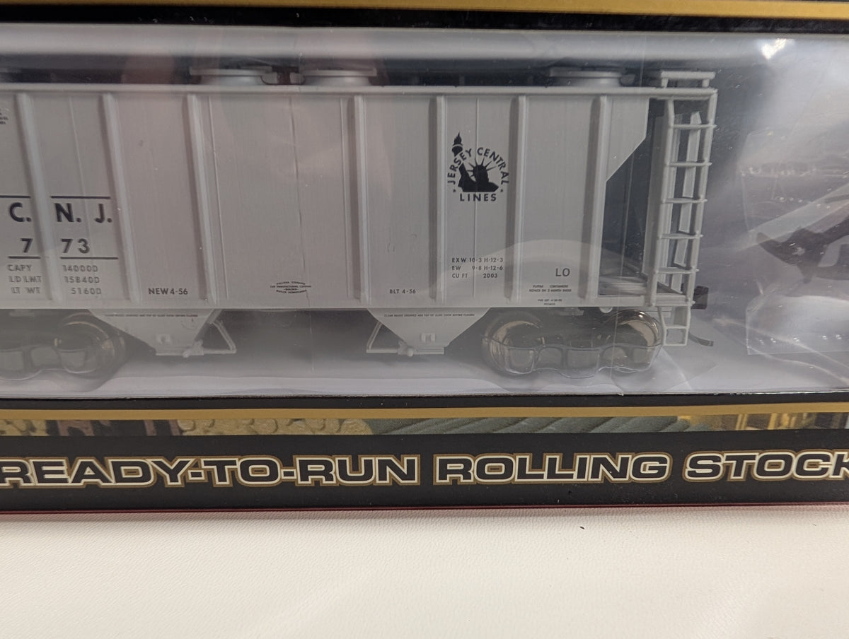 Atlas #1849-1 HO Scale PS-2 Covered Hopper Jersey Central CNJ #773 Metal Wheels