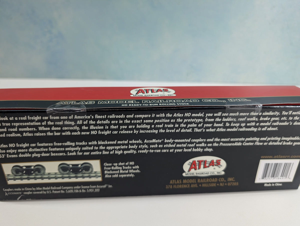 Atlas #1849-1 HO Scale PS-2 Covered Hopper Jersey Central CNJ #773 Metal Wheels