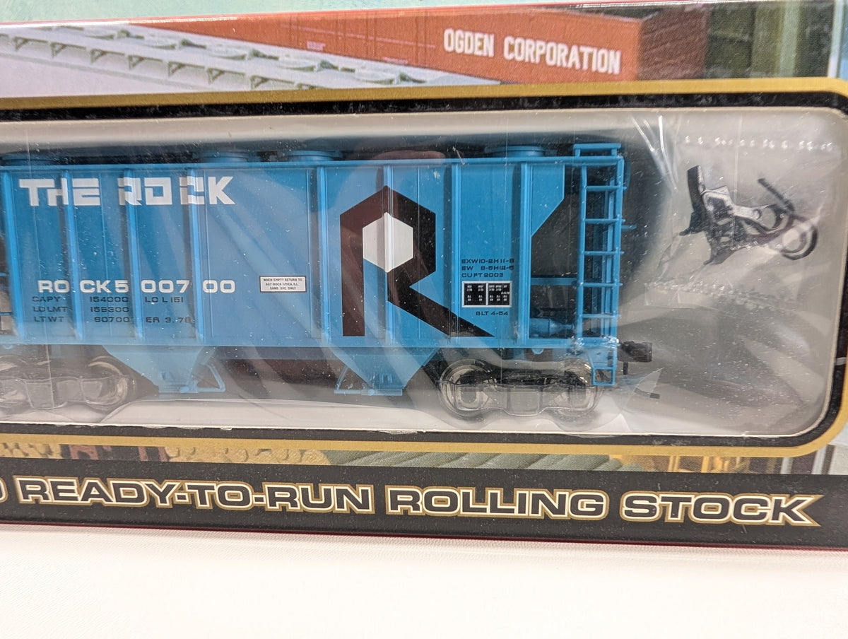 Atlas #1843-1 HO Scale PS-2 Covered Hopper Rock Island #500700 Metal Wheels