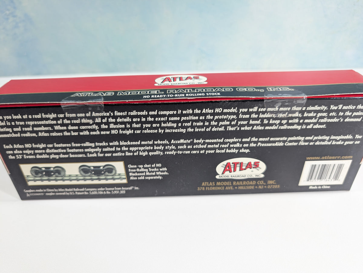 Atlas #1843-1 HO Scale PS-2 Covered Hopper Rock Island #500700 Metal Wheels