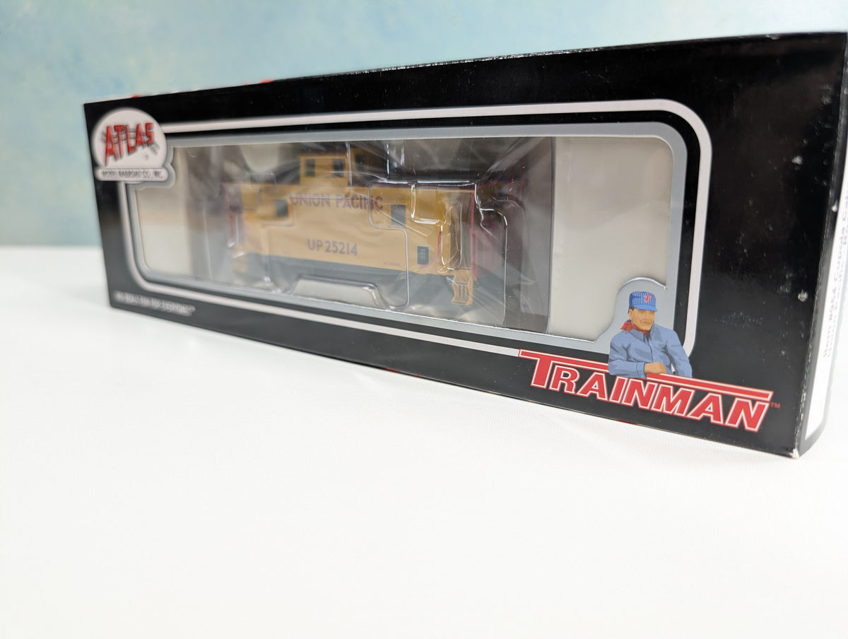 Atlas Trainman 954 HO Scale Cupola Caboose Union Pacific UP #25214 Metal Wheels