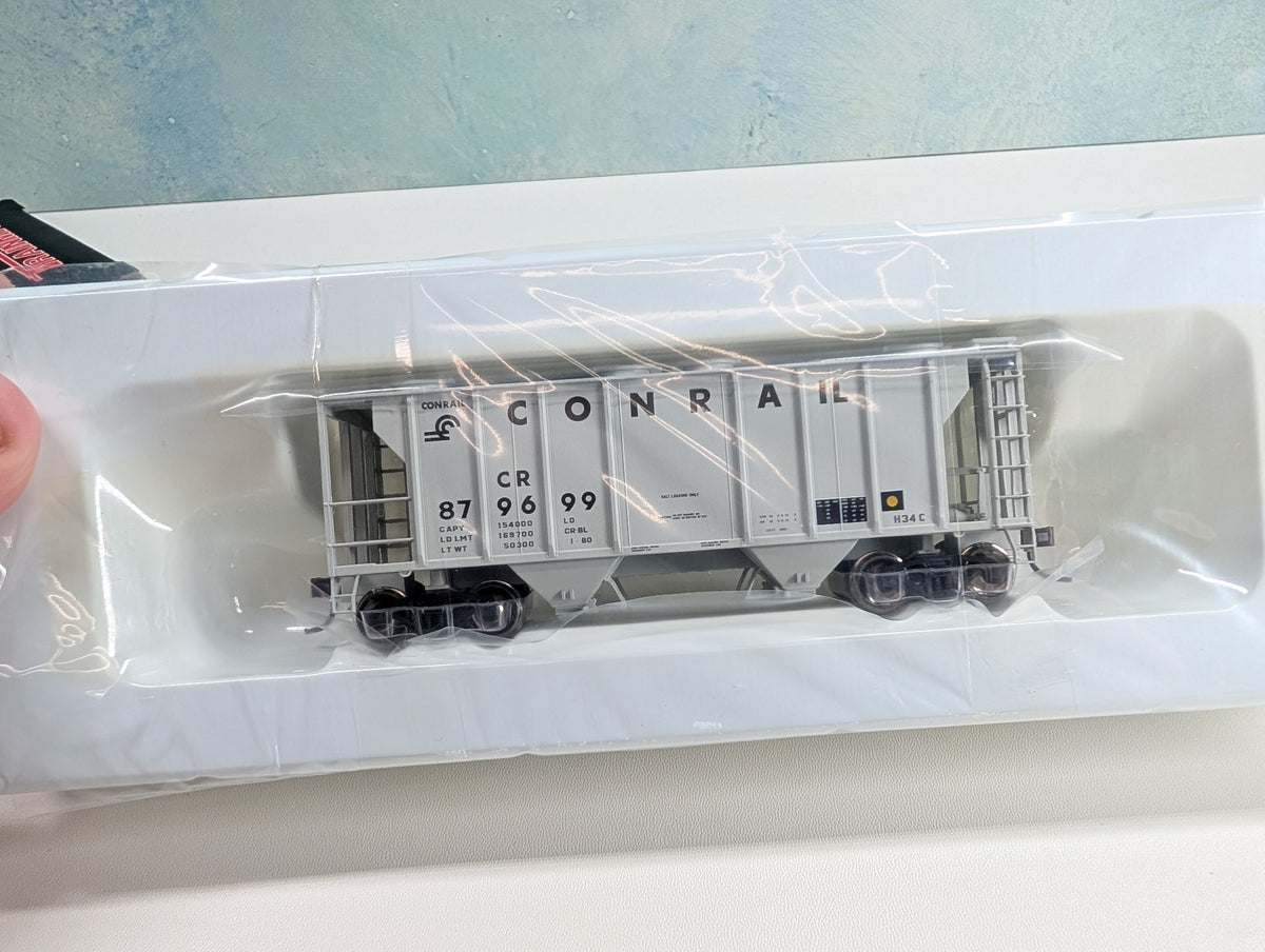 Atlas Trainman 11286 HO Scale PS-2 Covered Hopper Conrail CR #879699 Metal Wheels