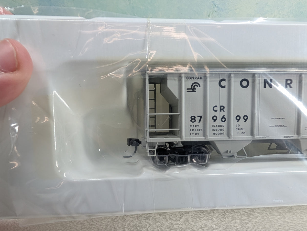 Atlas Trainman 11286 HO Scale PS-2 Covered Hopper Conrail CR #879699 Metal Wheels