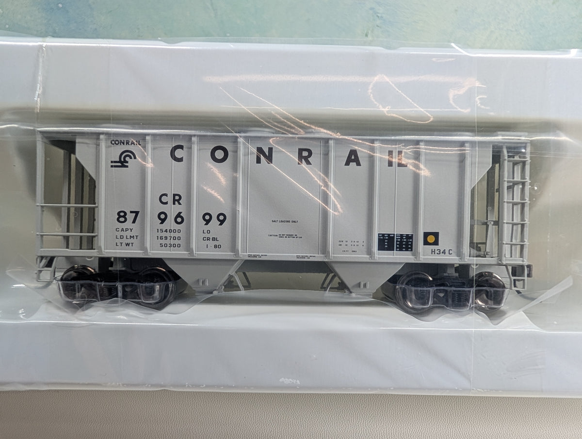 Atlas Trainman 11286 HO Scale PS-2 Covered Hopper Conrail CR #879699 Metal Wheels