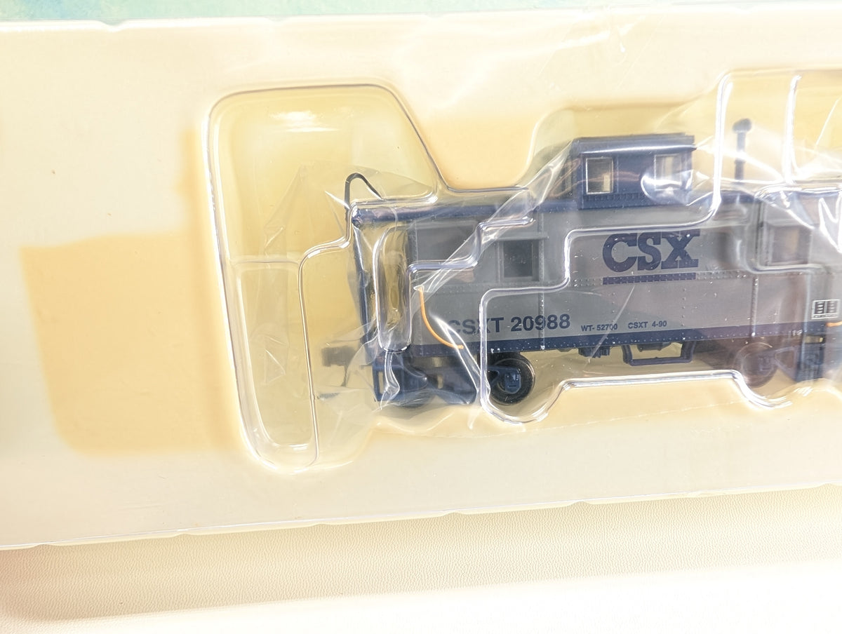Atlas Trainman 11343 HO Scale Cupola Caboose CSX CSXT #20988 Metal Wheels