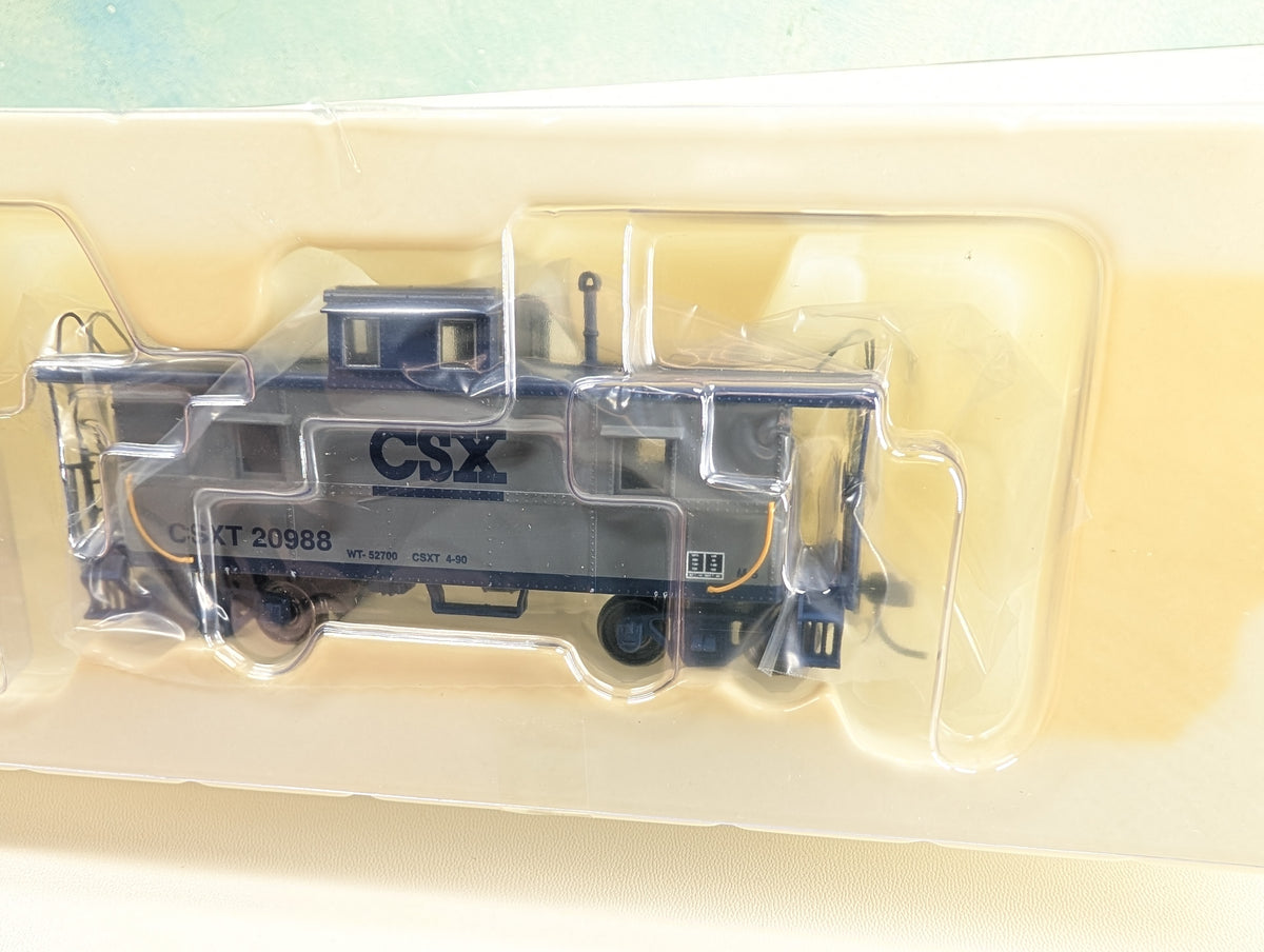 Atlas Trainman 11343 HO Scale Cupola Caboose CSX CSXT #20988 Metal Wheels