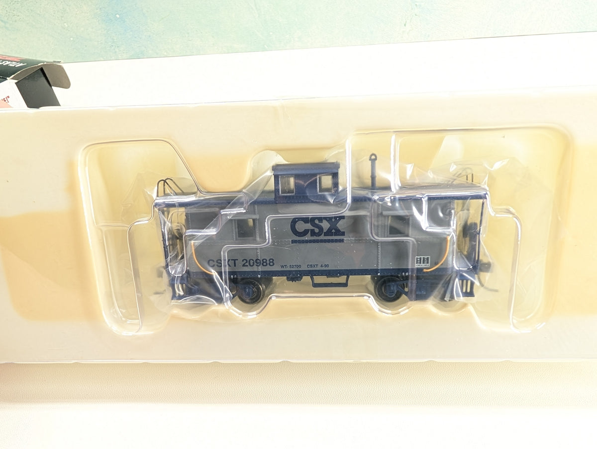Atlas Trainman 11343 HO Scale Cupola Caboose CSX CSXT #20988 Metal Wheels