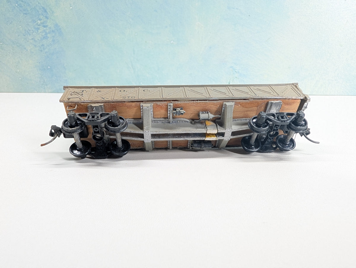 USED HO Scale Gondola w/ Scrap Load Toledo & Ohio Central T&OC #X-270