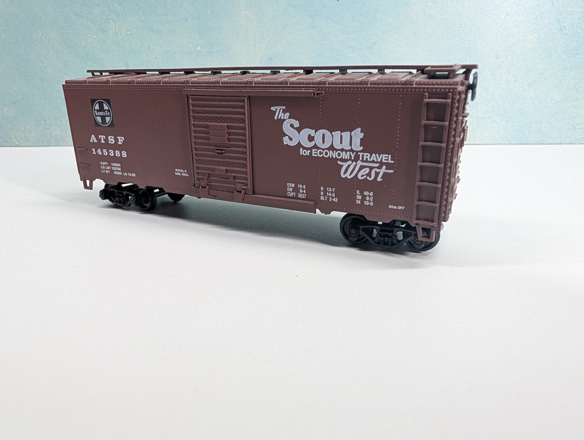 USED Athearn HO Scale 40' Box Car Santa Fe ATSF #145388