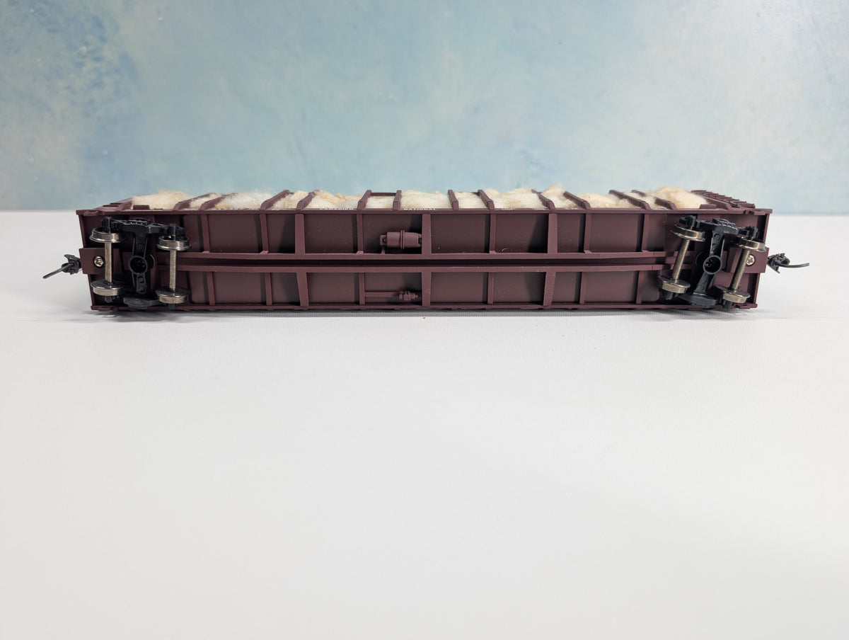 USED Walthers HO Scale Pulpwood Flat Car w/ Custom Load Canadian National CN #615357 Metal Wheels