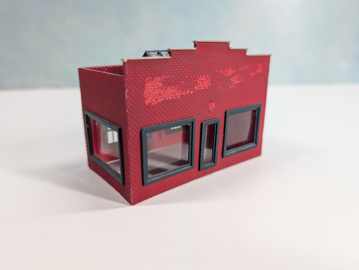USED HO Scale Small Brick Store