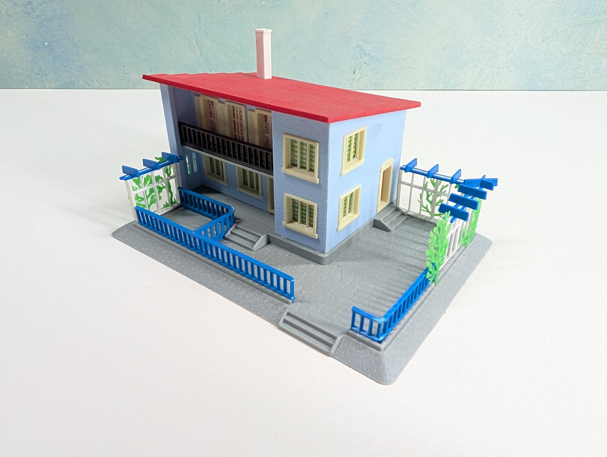 USED Hoffmann HO Scale 2 Family Apartment Building