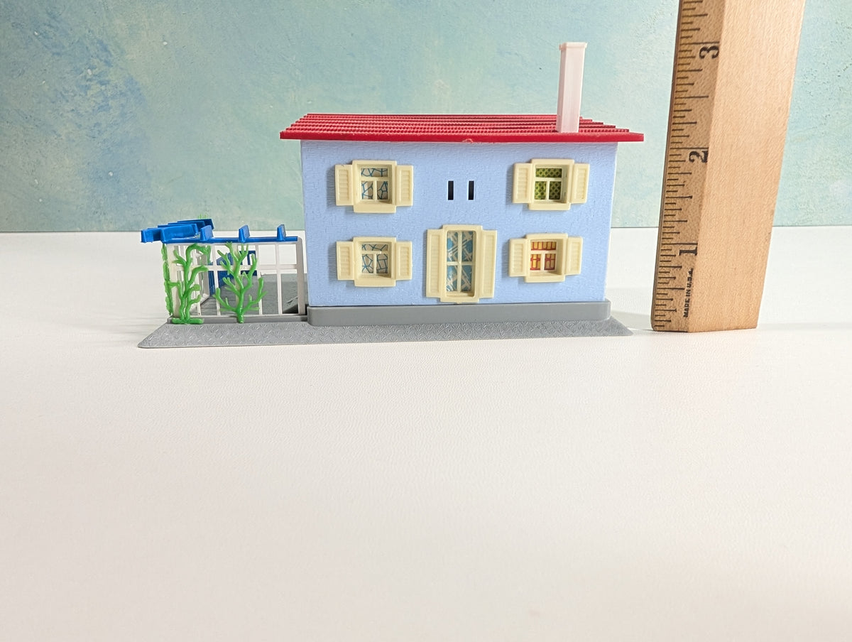 USED Hoffmann HO Scale 2 Family Apartment Building