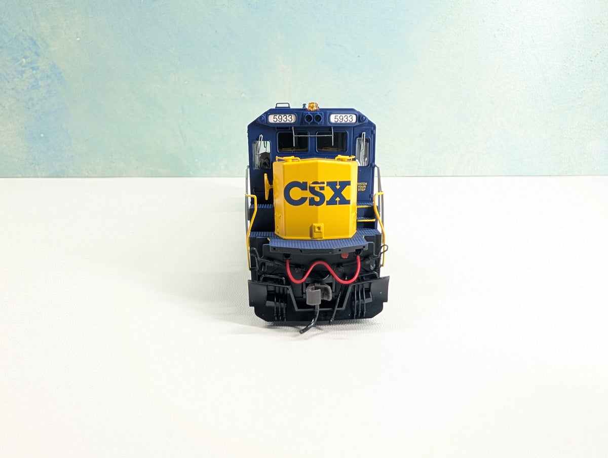 Atlas Master 9007 HO Scale Dash 8-40B Diesel Locomotive CSX #5933 Runs Great DC/DCC