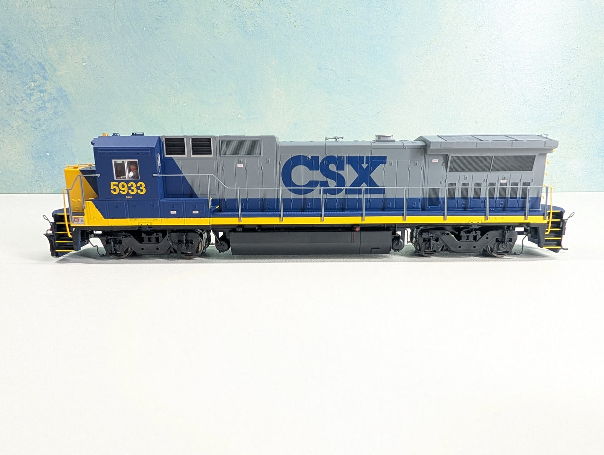 Atlas Master 9007 HO Scale Dash 8-40B Diesel Locomotive CSX #5933 Runs Great DC/DCC