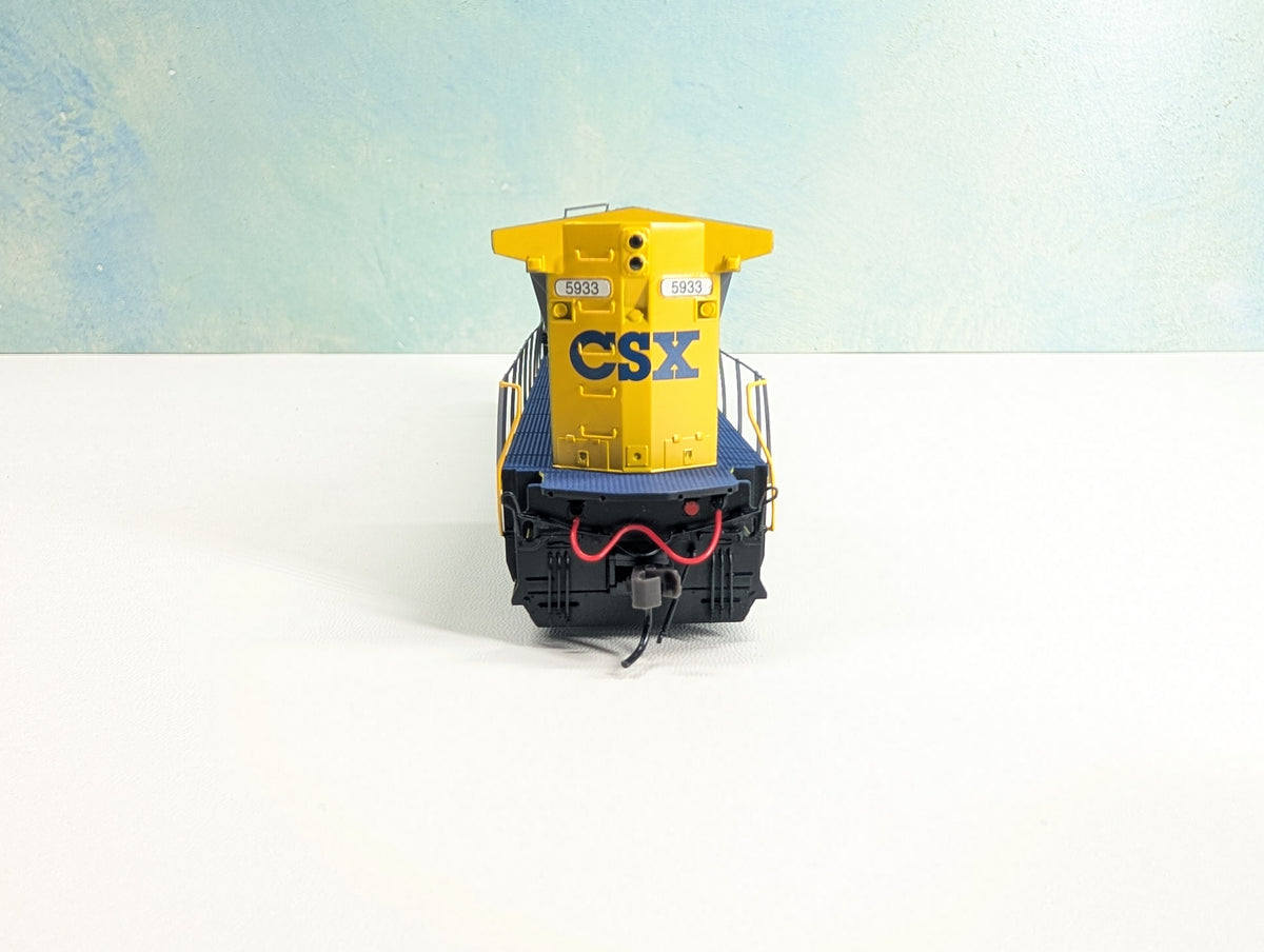 Atlas Master 9007 HO Scale Dash 8-40B Diesel Locomotive CSX #5933 Runs Great DC/DCC
