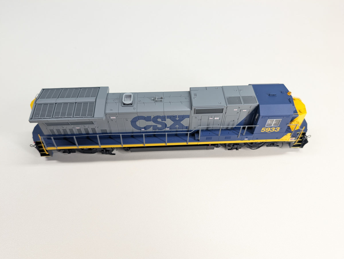 Atlas Master 9007 HO Scale Dash 8-40B Diesel Locomotive CSX #5933 Runs Great DC/DCC