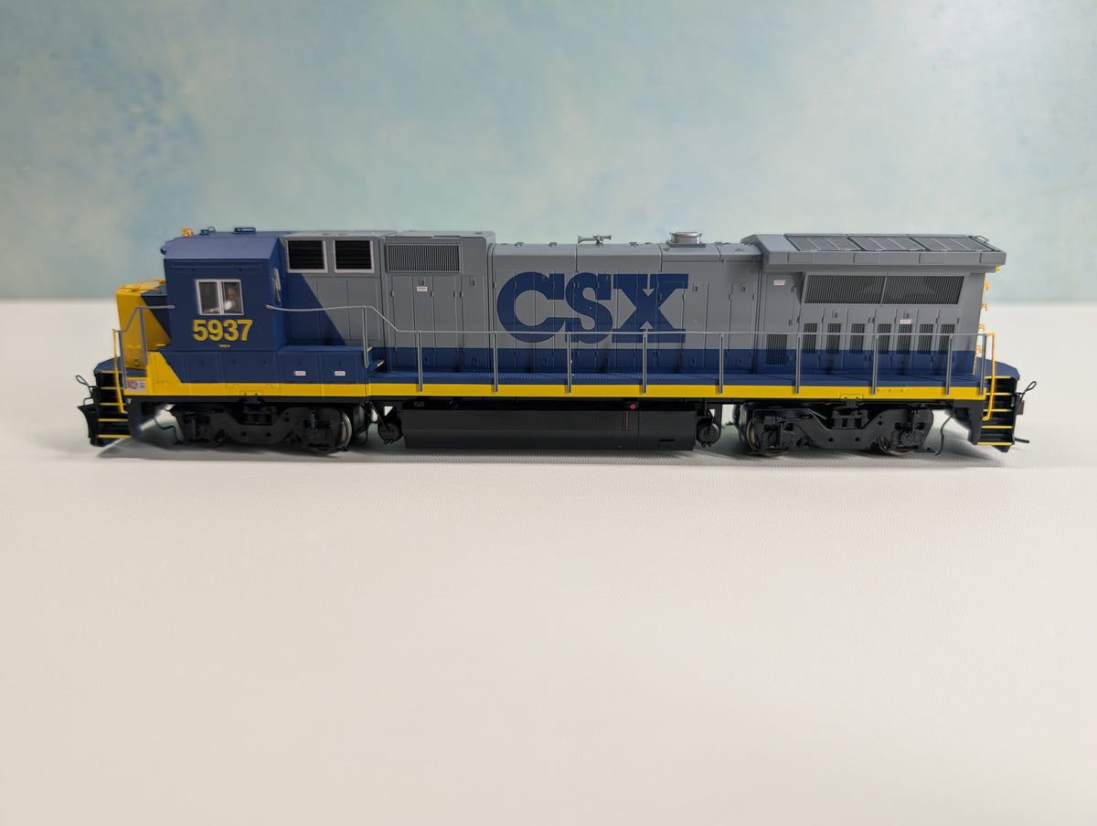Atlas Master 9008 HO Scale Dash 8-40B Diesel Locomotive CSX #5937 Runs Great DC/DCC