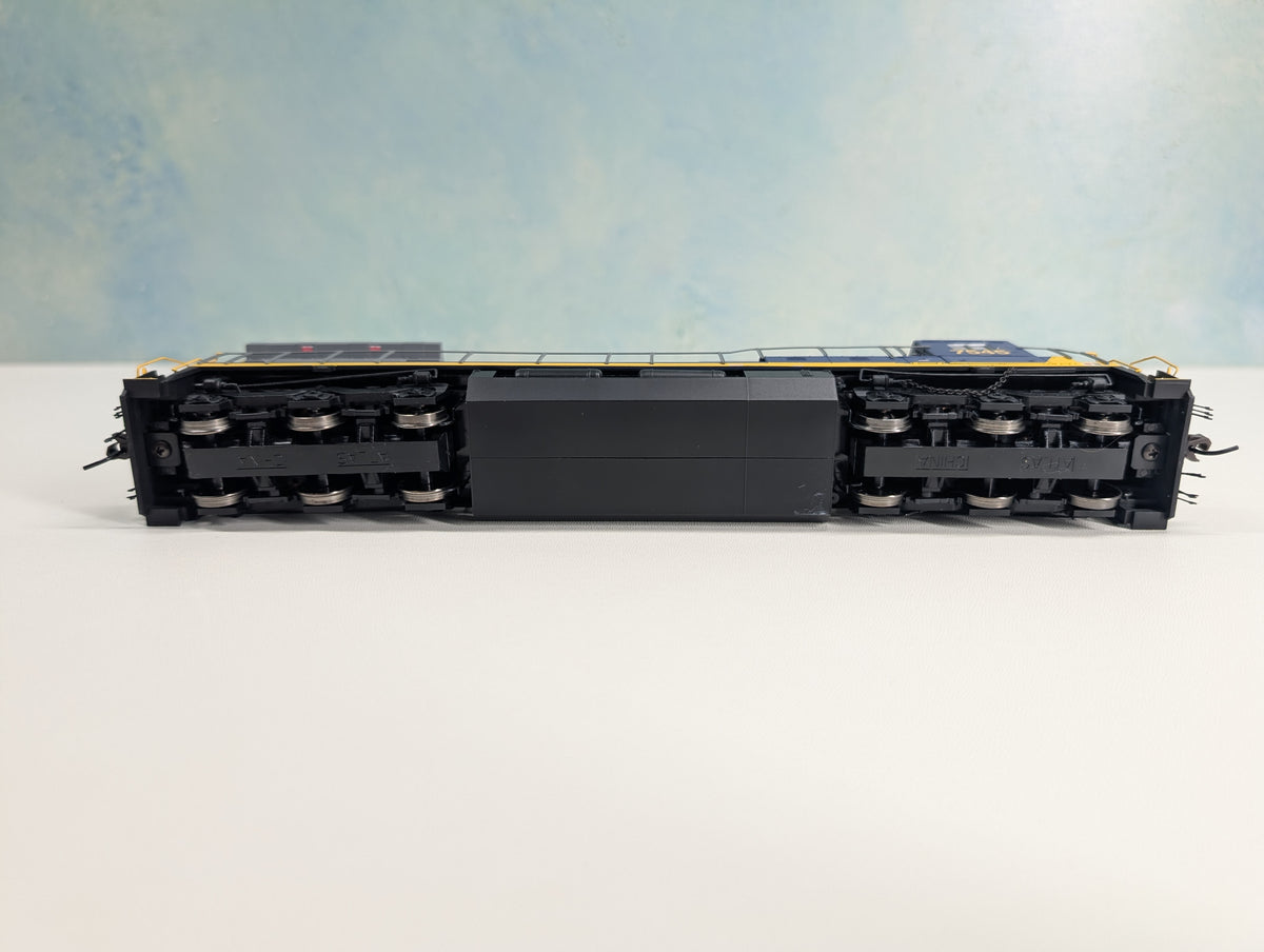 Atlas Master 7611 HO Scale Dash 8-40C Diesel Locomotive CSX #7545 Runs Great Silver DCC Ready
