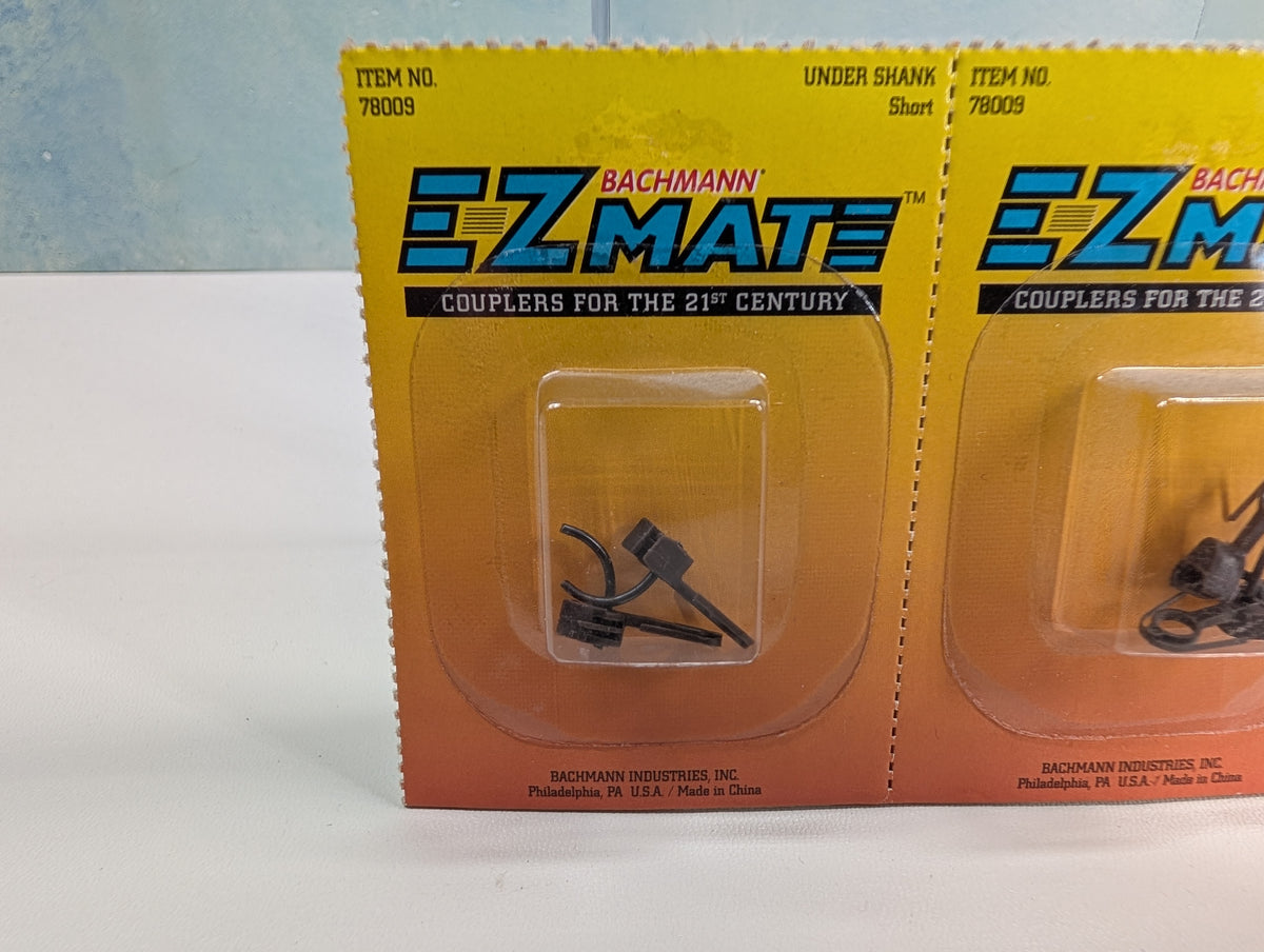 Bachmann 78009 HO Scale Under Shank, Short E-Z Mate Couplers (4 pcs)