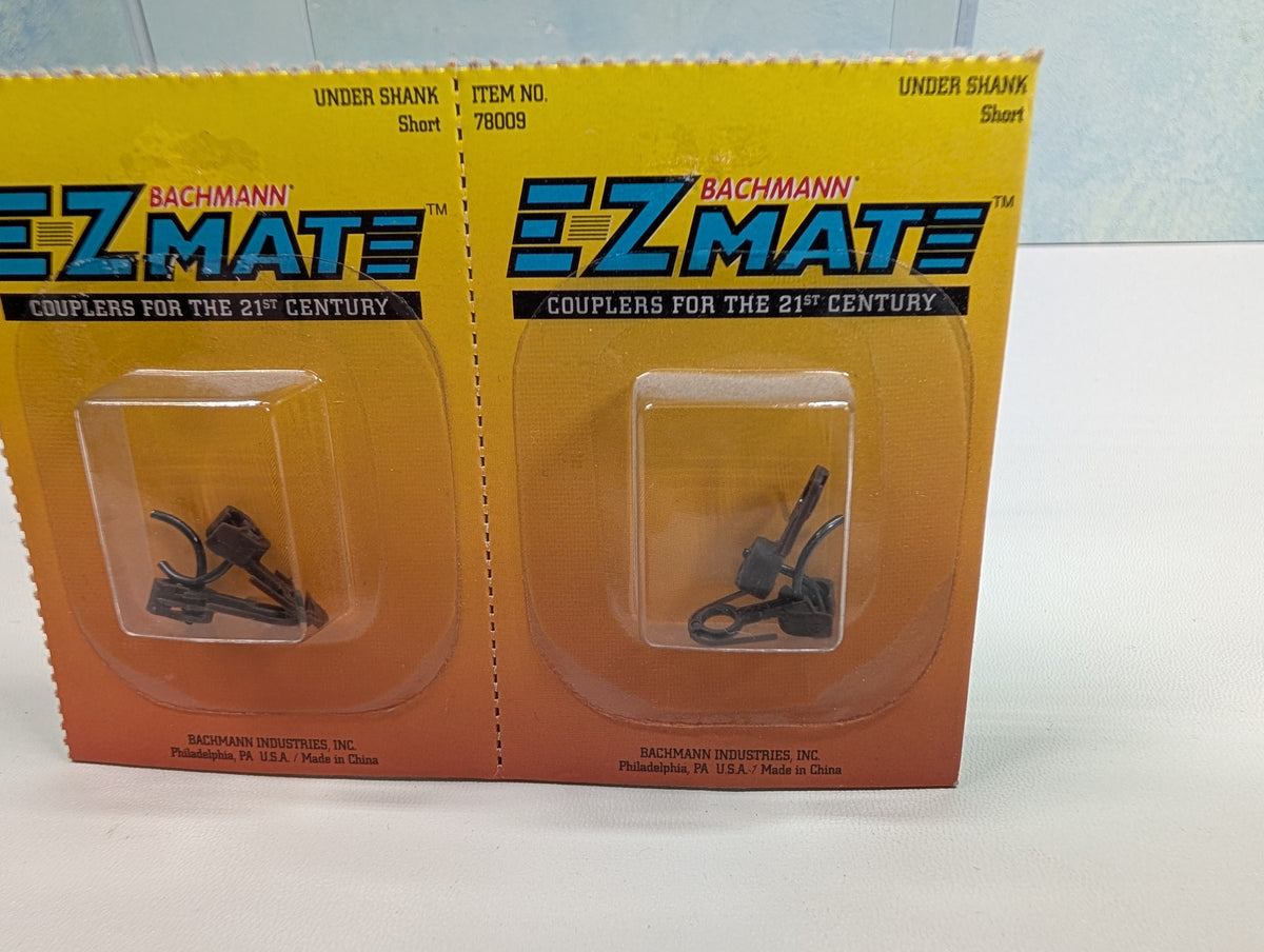 Bachmann 78009 HO Scale Under Shank, Short E-Z Mate Couplers (4 pcs)