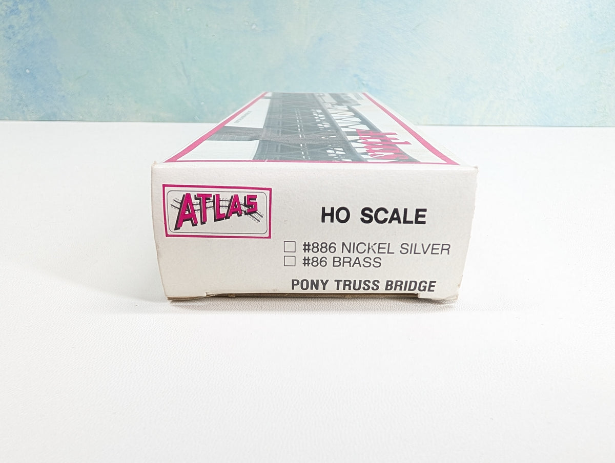Atlas 86 HO Scale Pony Truss Bridge (Brass Track) KIT