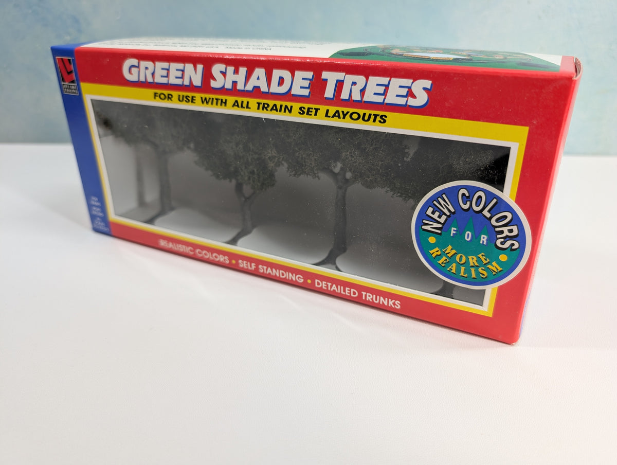 Life-Like 1921 HO Scale Green Shade Trees (4 pcs)