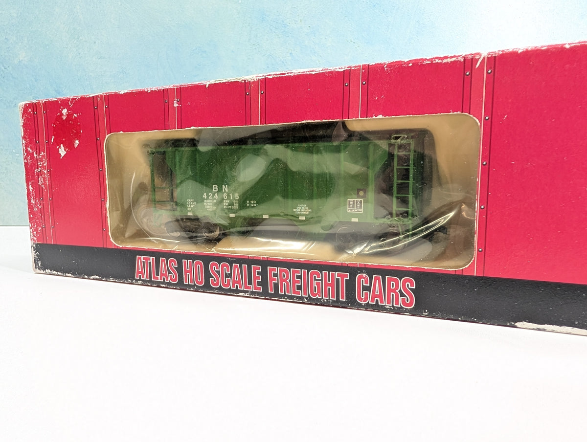 USED Atlas 1802 HO Scale PS-2 Covered Hopper Burlington Northern BN #424615