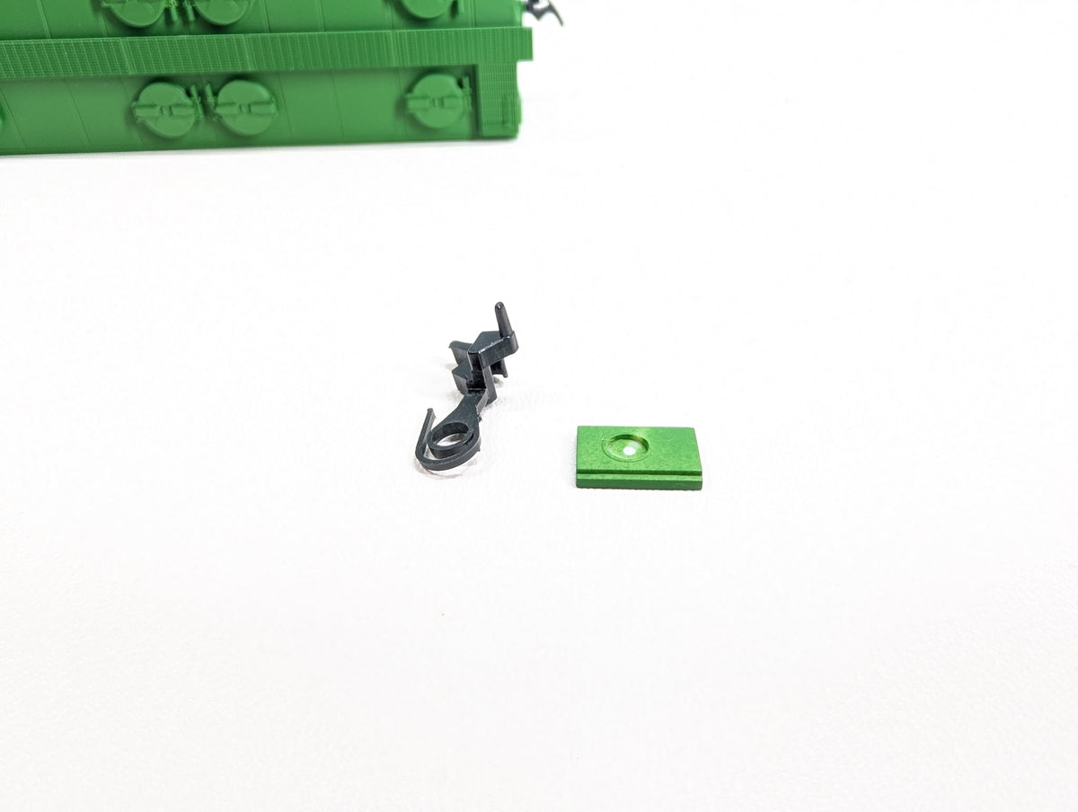 USED Atlas 1802 HO Scale PS-2 Covered Hopper Burlington Northern BN #424615