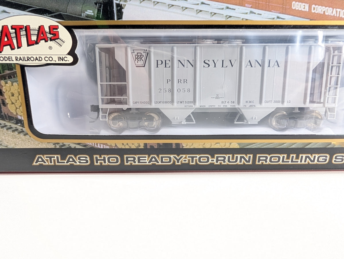 Atlas #1598-2 HO Scale PS-2 Covered Hopper Pennsylvania PRR #258058