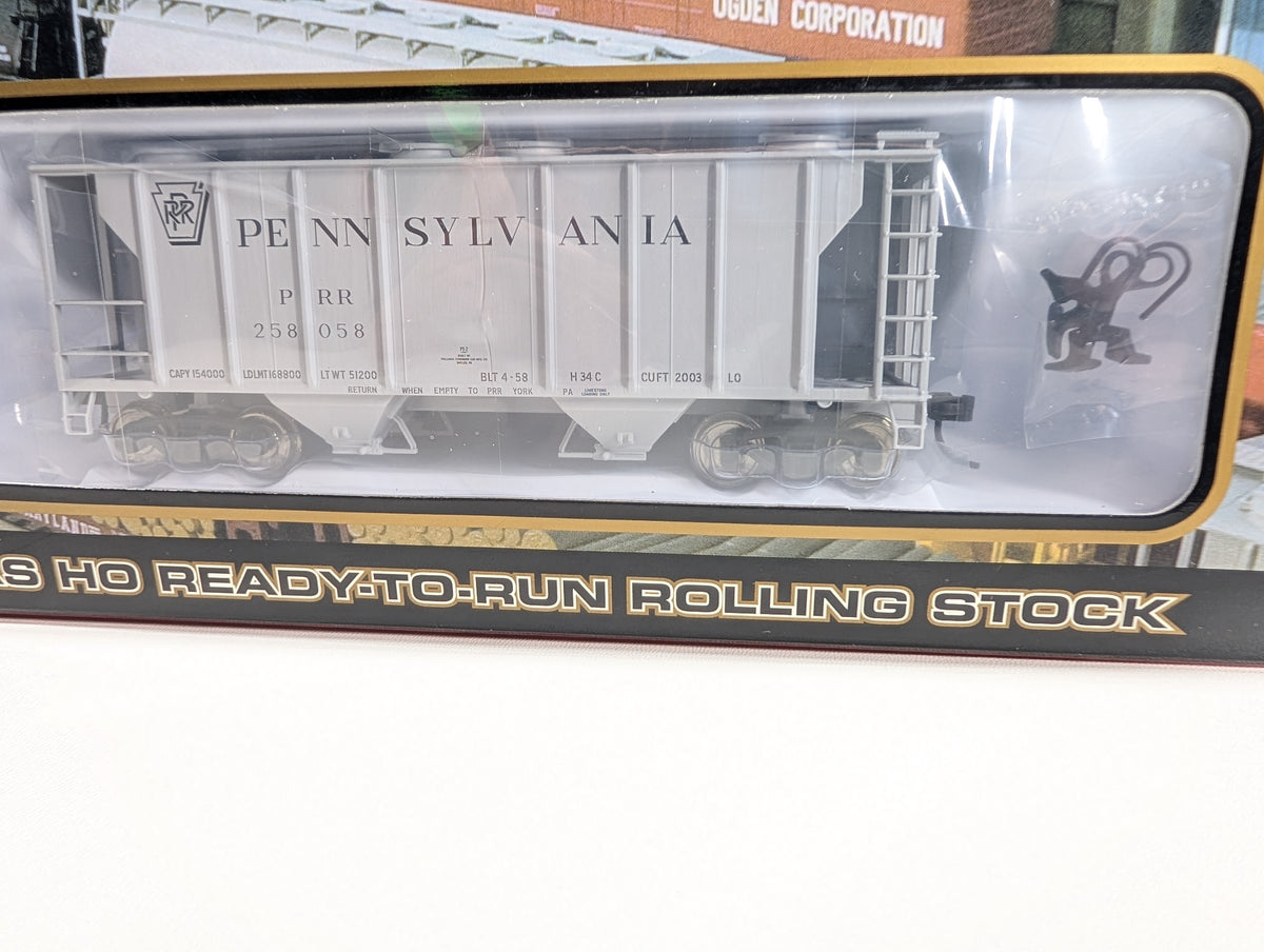 Atlas #1598-2 HO Scale PS-2 Covered Hopper Pennsylvania PRR #258058