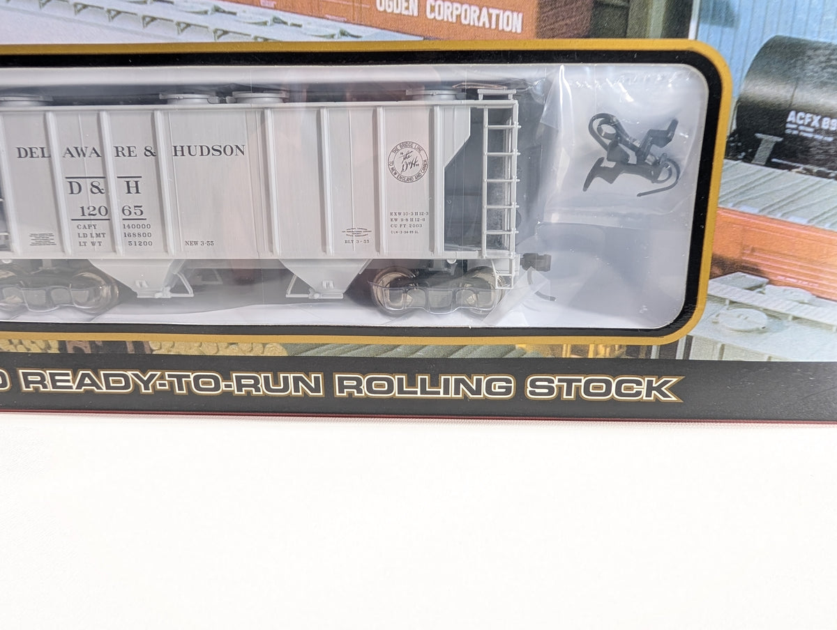 Atlas #1848-2 HO Scale PS-2 Covered Hopper Delaware and Hudson D&H #12065
