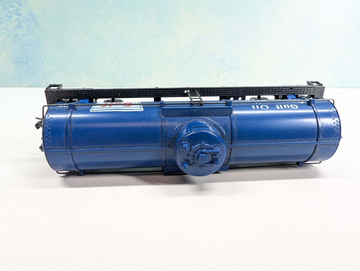 USED Varney HO Scale Single Dome Tank Car Gulf Oil GRCX #3882