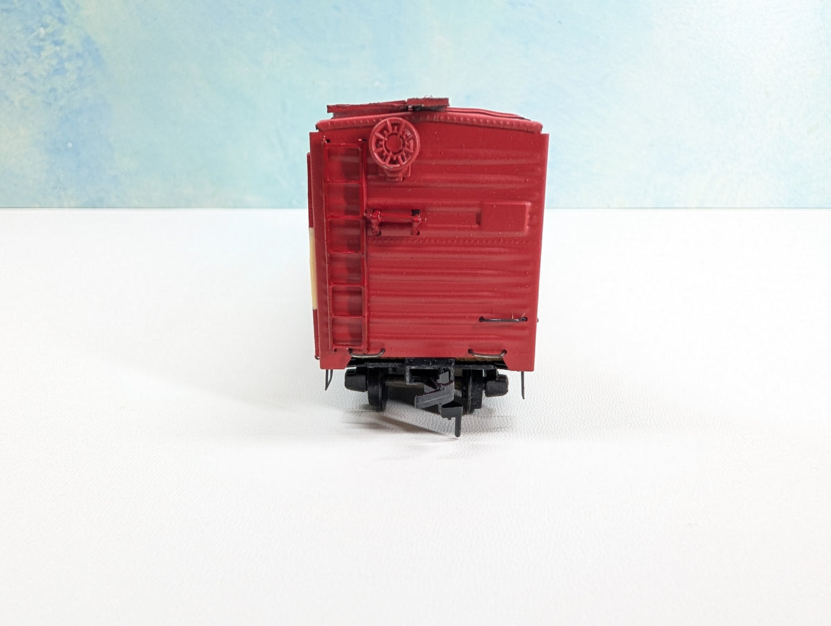 USED Athearn A180 HO Scale Metal Built 40' Box Car Timken Roller Freight TRB #37255