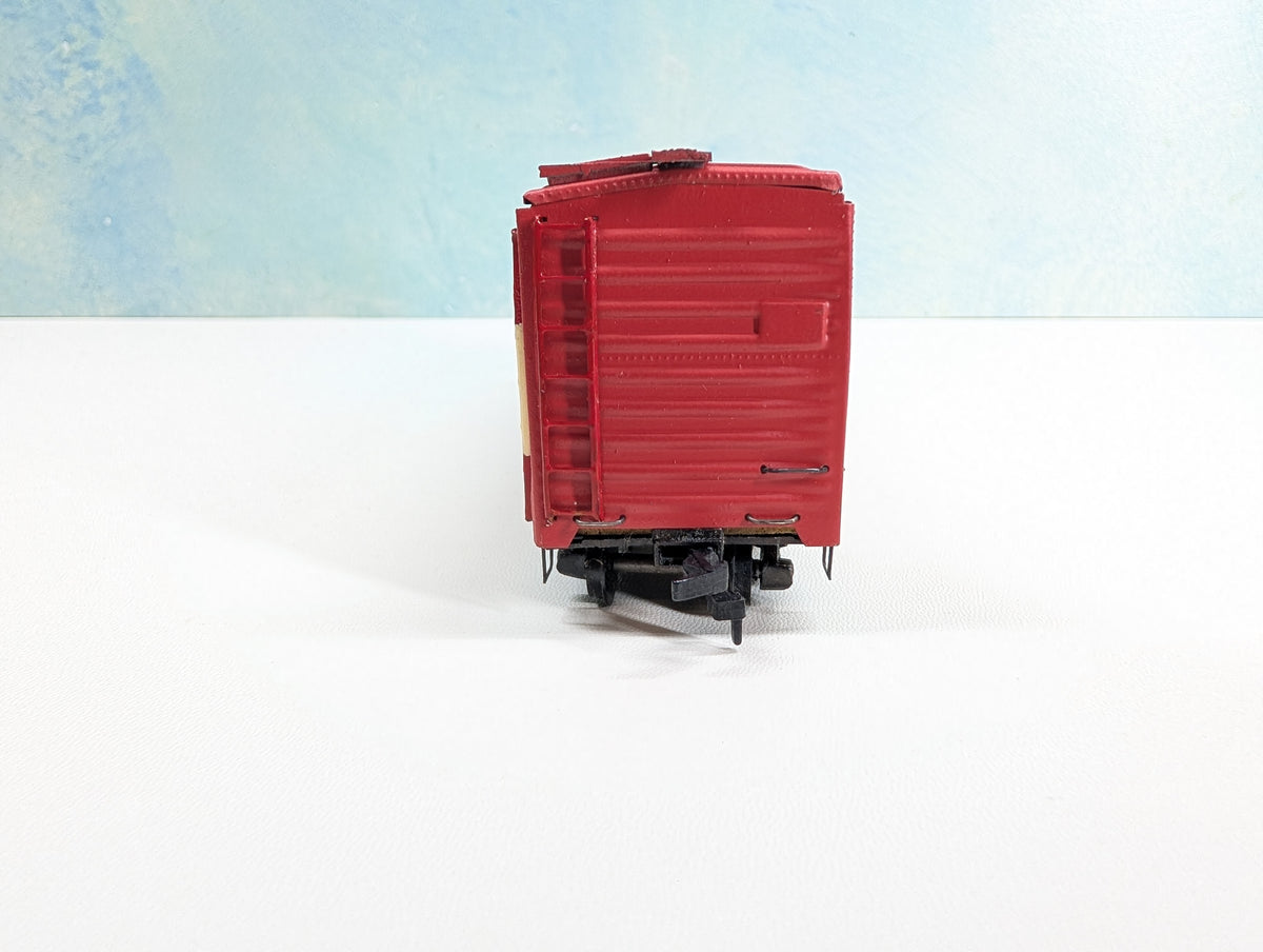 USED Athearn A180 HO Scale Metal Built 40' Box Car Timken Roller Freight TRB #37255