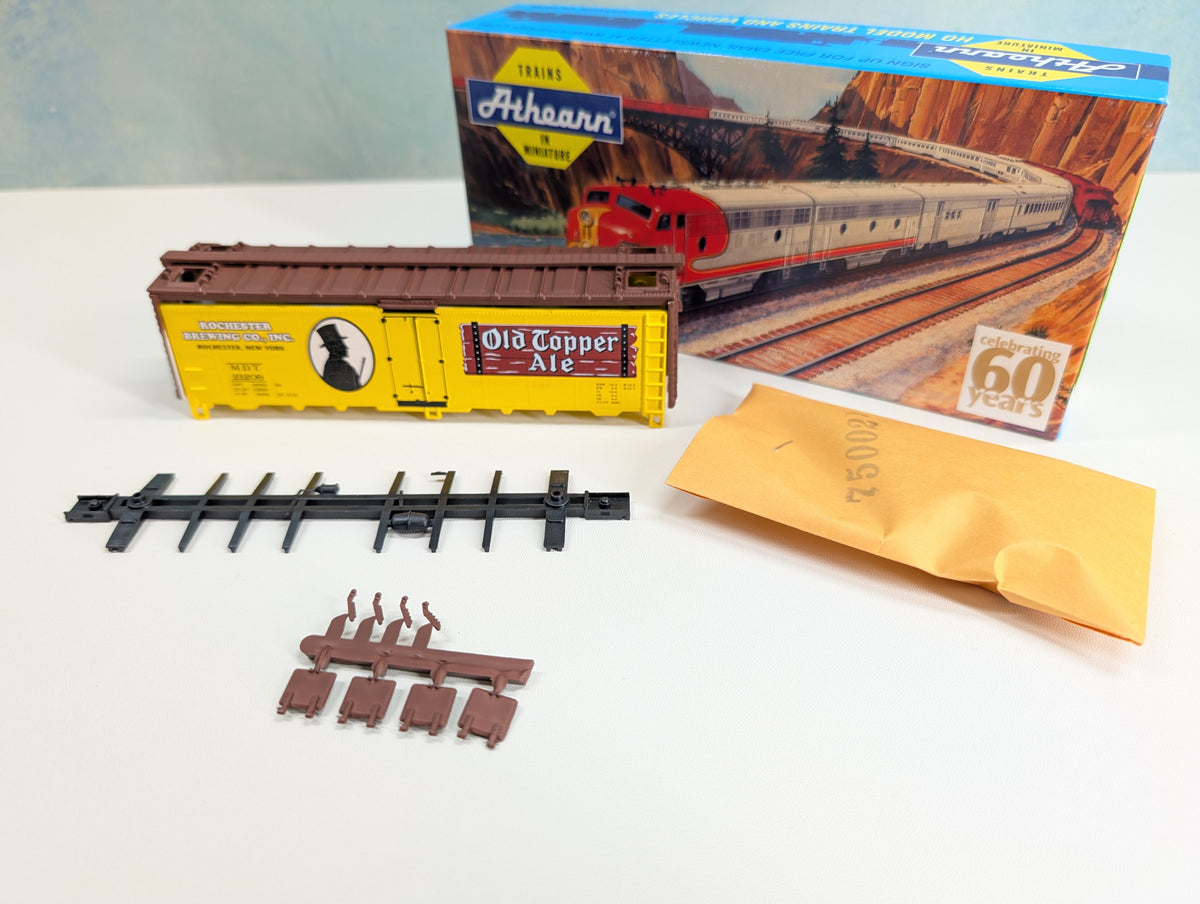 Athearn HO Scale 40' Reefer Box Car Old Copper Ale MDT #21208 Greenway Products Custom KIT
