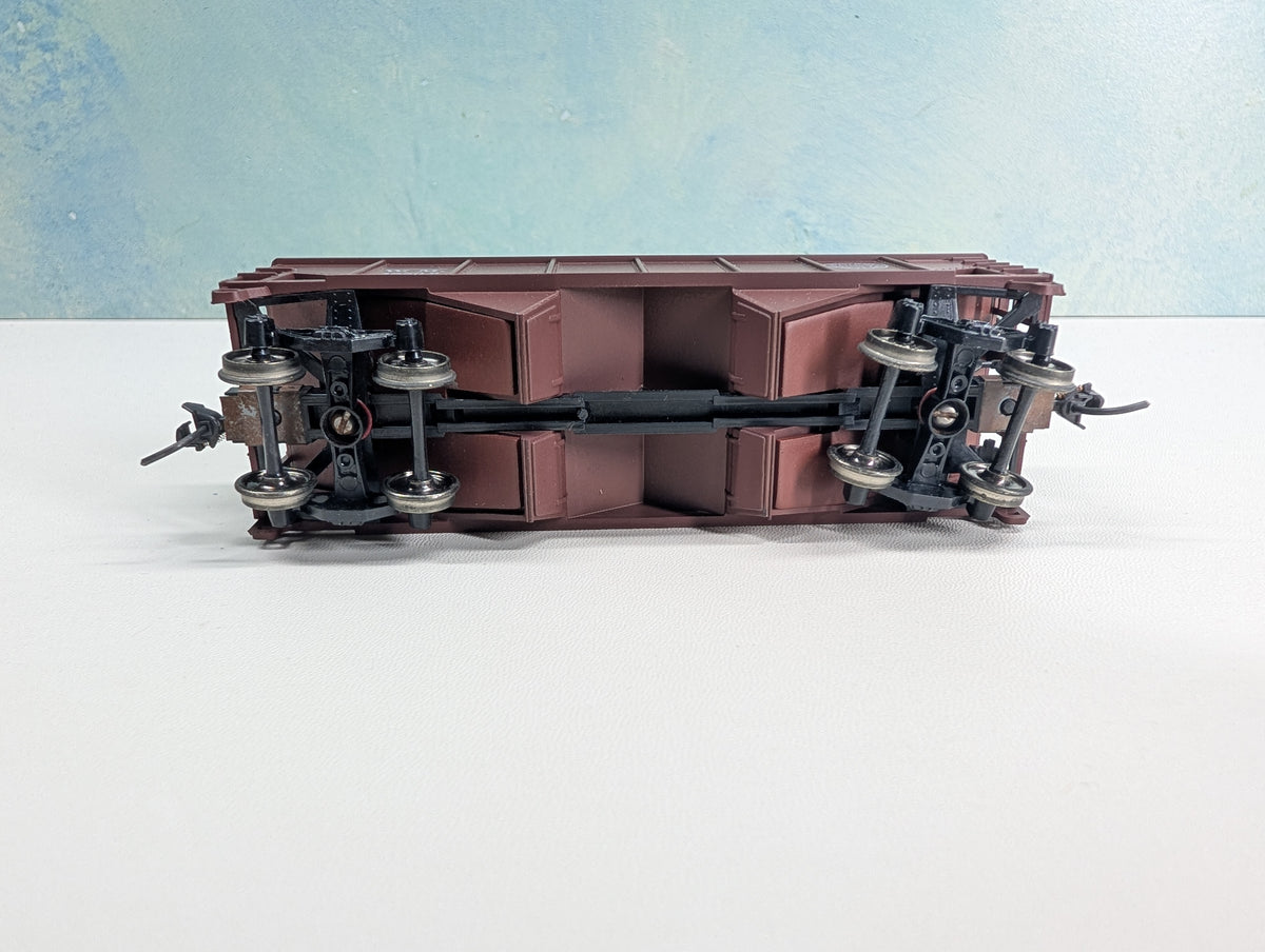 USED Athearn HO Scale 2 Bay Hopper w/ Load Western Maryland WM #16502 Metal Wheels