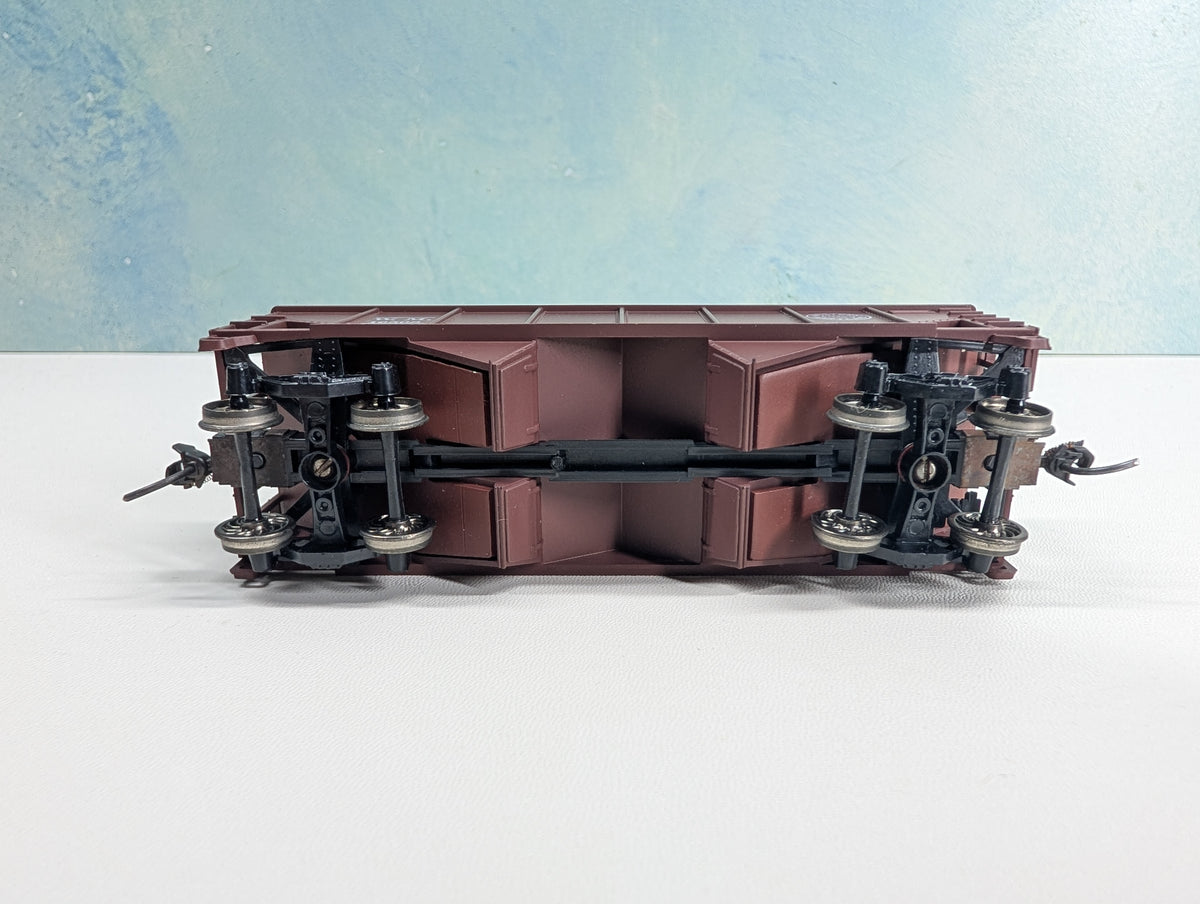 USED Athearn HO Scale 2 Bay Hopper w/ Load Western Maryland WM #16508 Metal Wheels