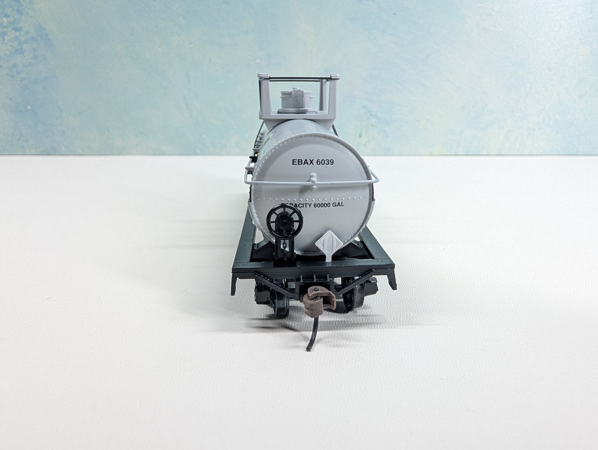 USED Athearn 7275 HO Scale Chemical Tank Car Ethyl Corporation EBAX #6039 Metal Wheels