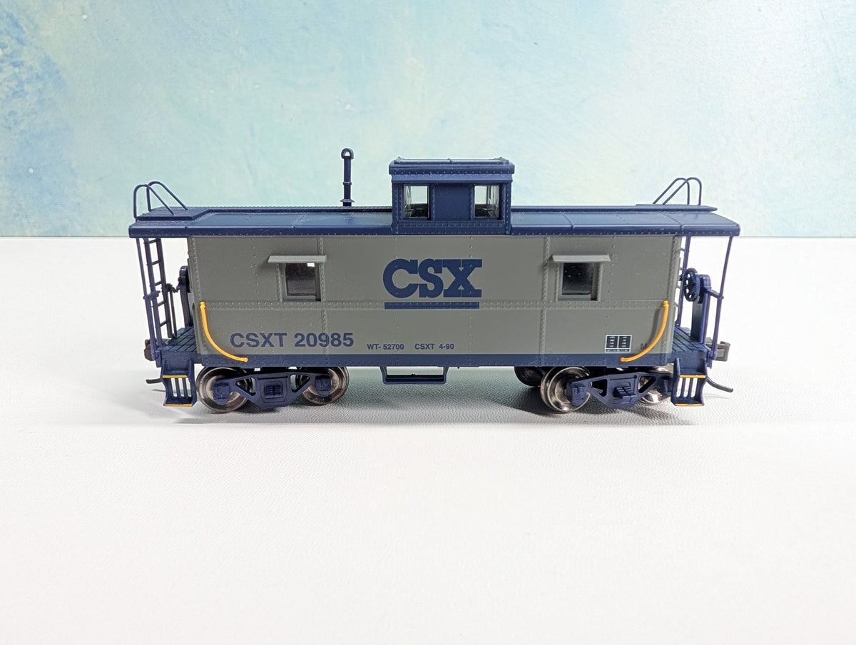 USED Atlas HO Scale Caboose CSX CSXT #20985 Metal Wheels